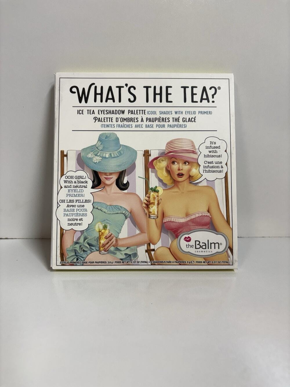 the Balm - What's the Tea? Eyeshadow: The Rundown - 1.2g/0.042oz NEW